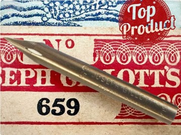 j gillott 659 crow  quill