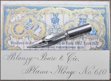 blanzy plume monge and calligraphie mr