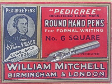 3 x w mitchell round hand no6 zonder 3x