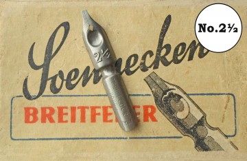 Breitfeder no2.5 rundschrift