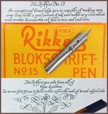 Nik rikkers met calligraphy