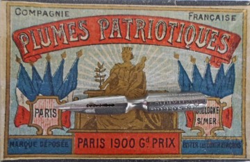 Plume patriotte
