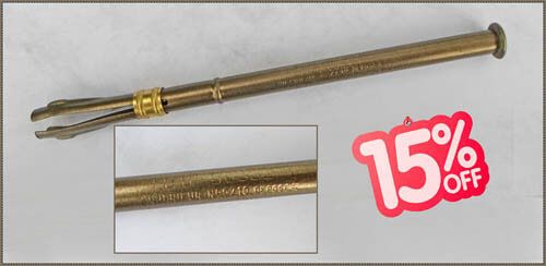 An antique Bi-Bosse holder